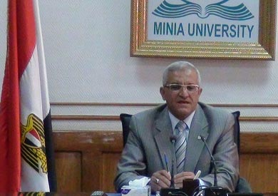 الدكتور جمال الدين علي أبو المجد، رئيس جامعة المنيا